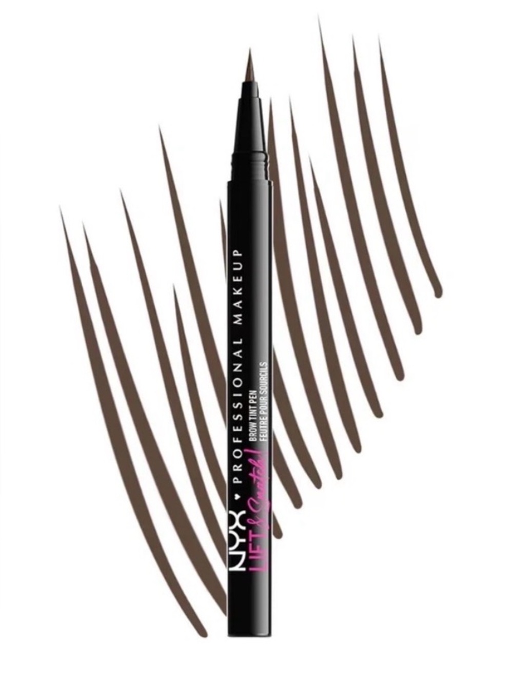 NIB~NYX Lift & Snatch Brow Tint Pen~Ash Brown